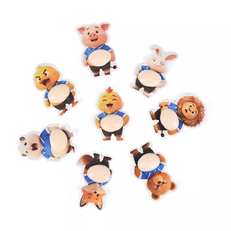 Squishy Şeftali Popo Kabarık Etiket